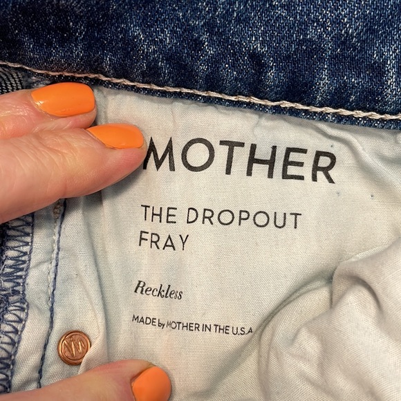 LIKE NEW MOTHER the Dropout Fray Sz 25 - Picture 8 of 11